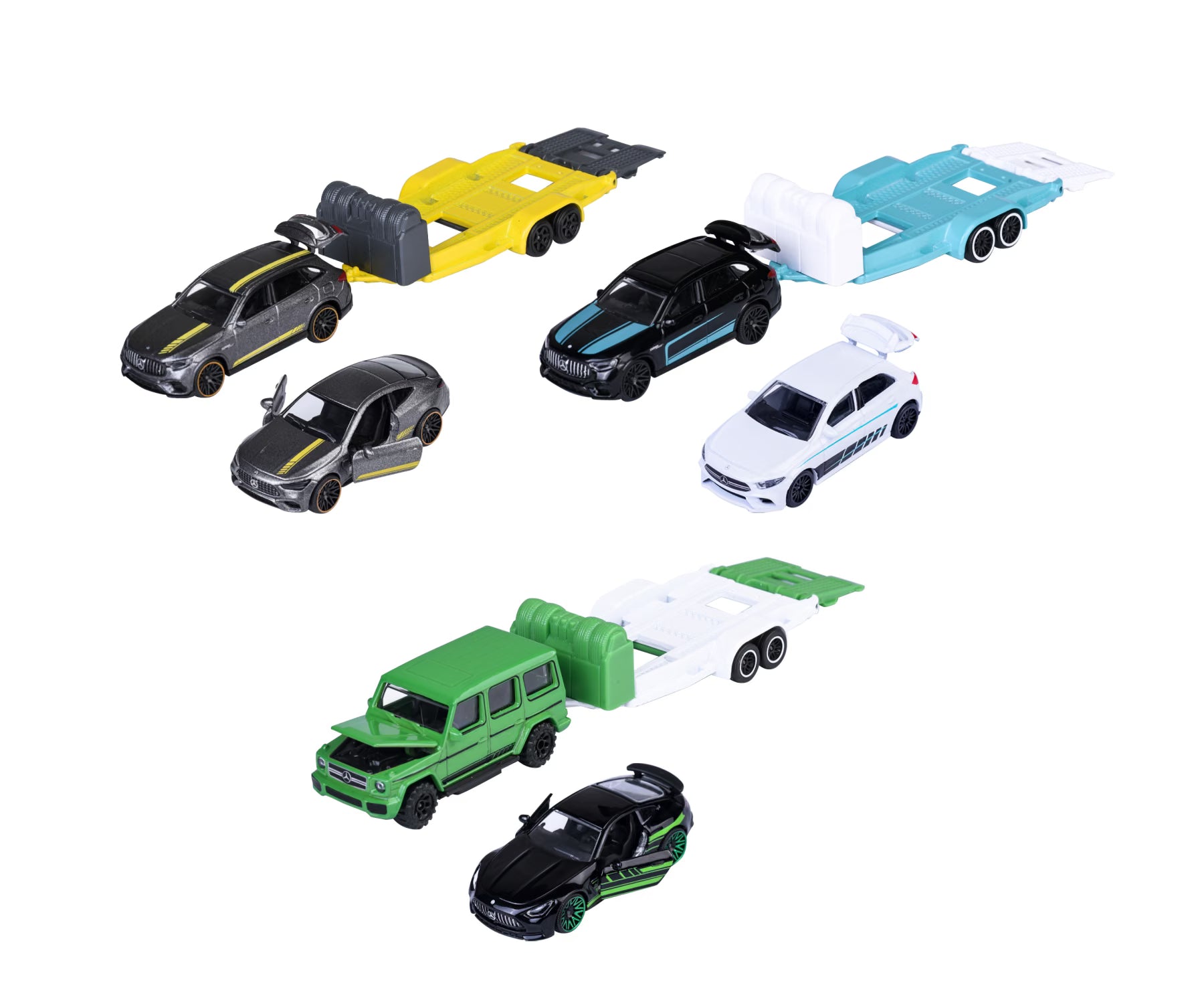 Majorette Mercedes-AMG Deluxe Trailer Assorted