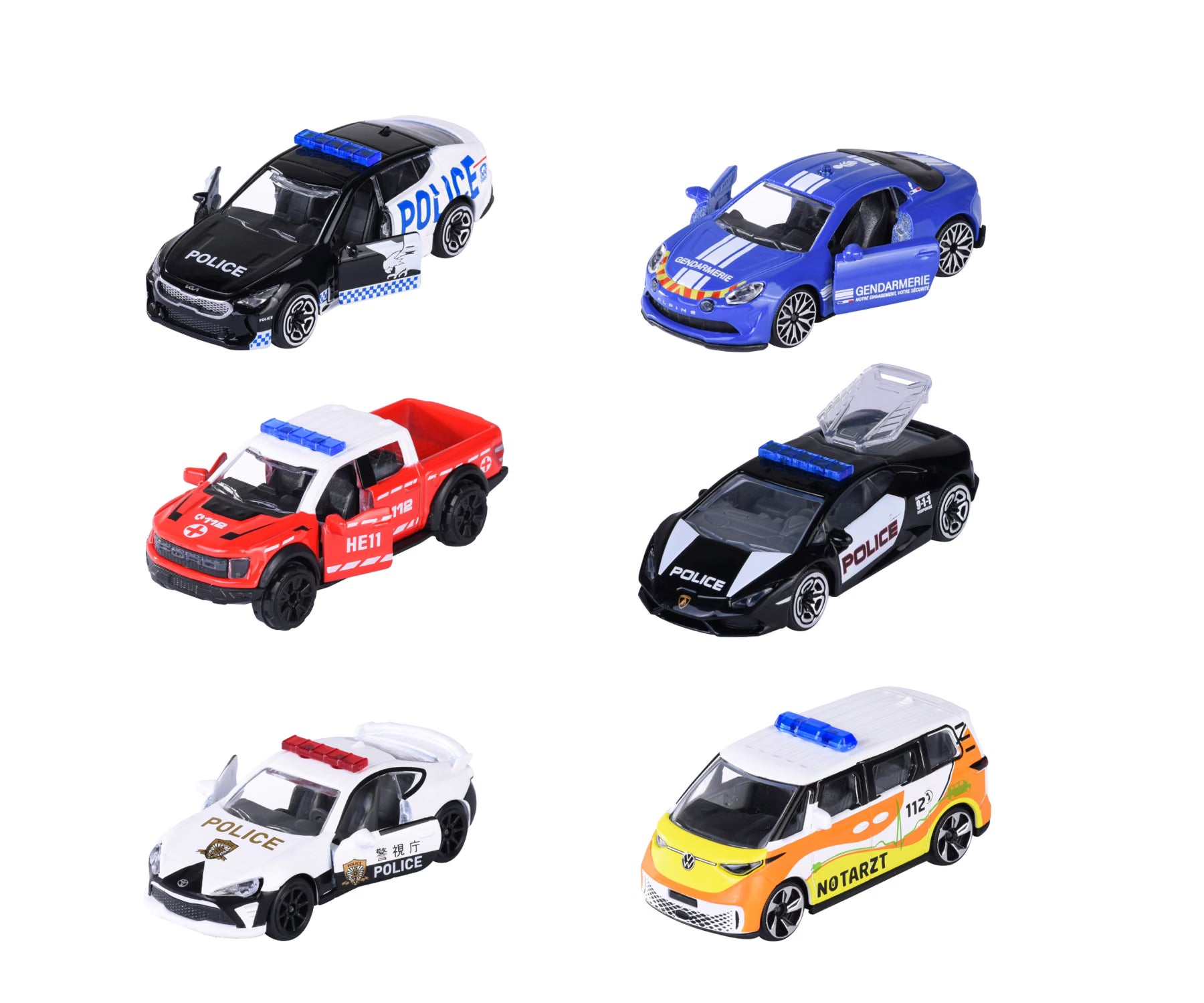 Majorette Rescue World Premium Cars Assorted