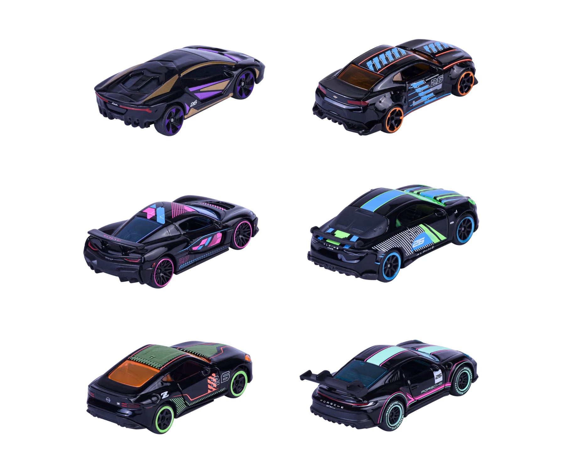 Majorette Neon Racer Premium Cars Assorted