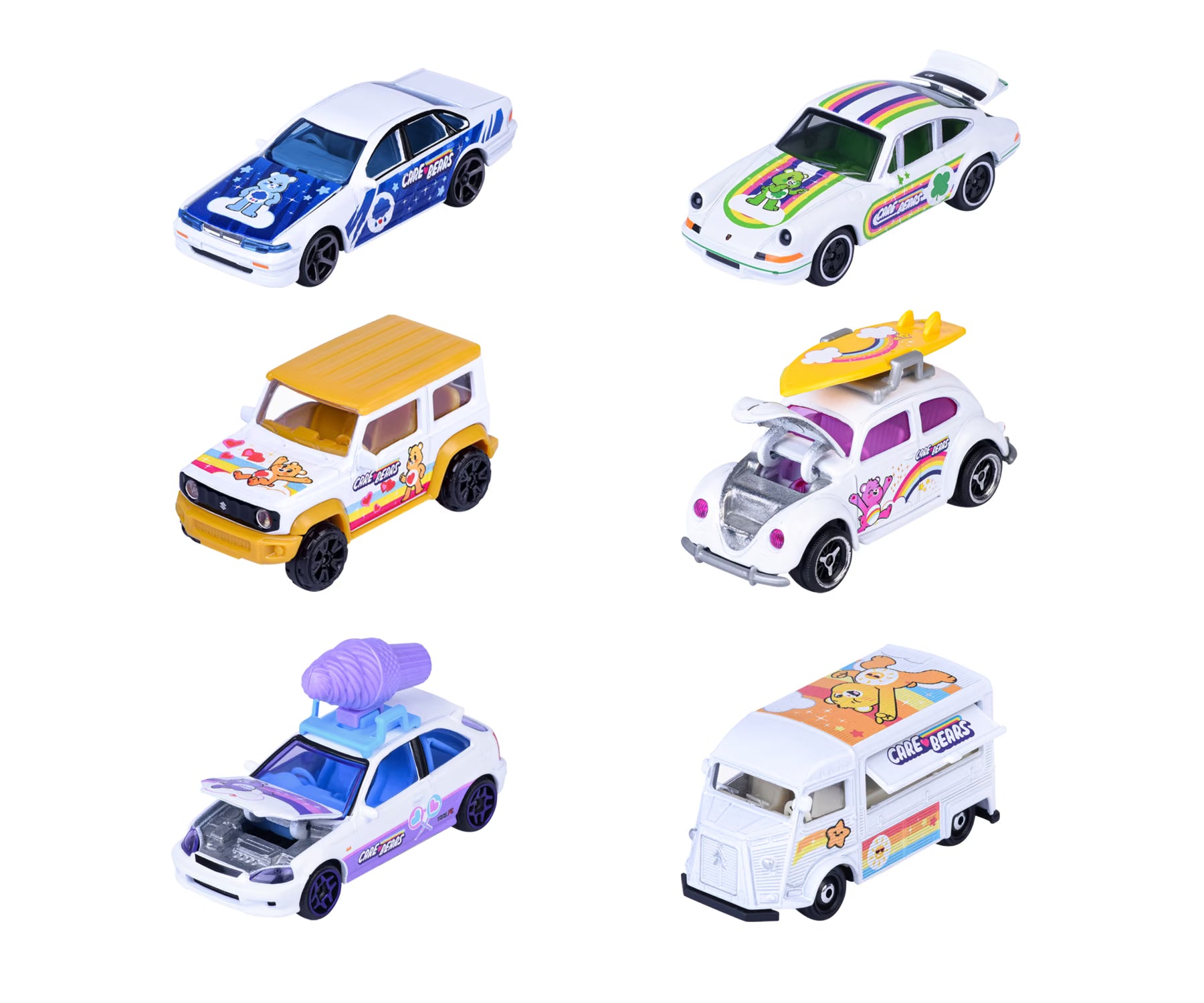 Majorette Care Bears Premium Cars Assorted
