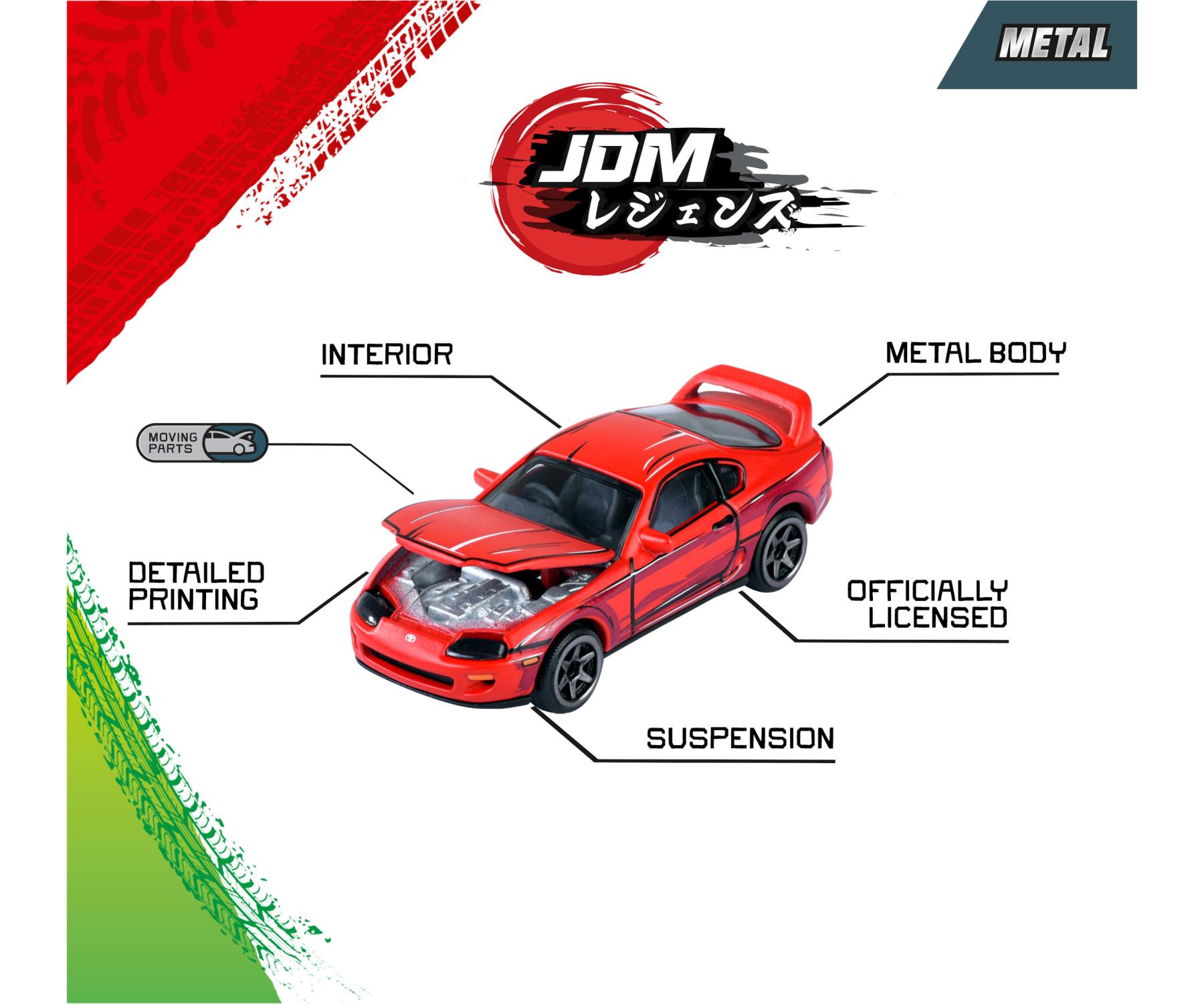 مجموعة هدايا ماجوريت أساطير JDM أنمي 5 قطع