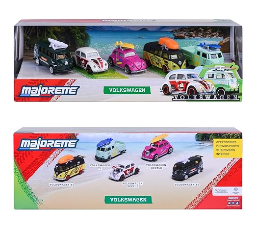 Majorette Volkswagen 5 Pieces Gift Pack