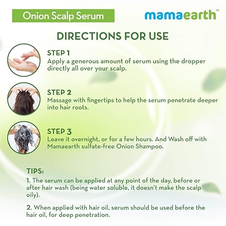Mamaearth Onion Scalp Serum 50ml Mamaearth Yallatoys
