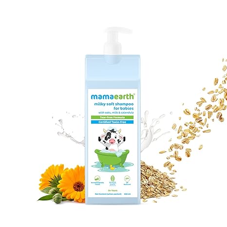 Mamaearth Milky Soft Shampoo For Babies 400ml Mamaearth Yallatoys