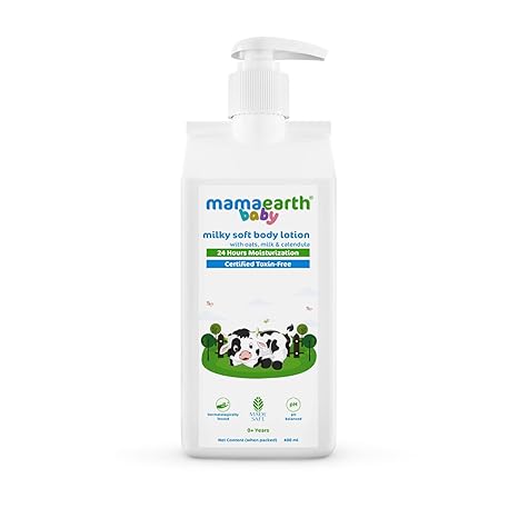 Mamaearth Milky Soft Body Lotion For Babies 400ml Mamaearth Yallatoys