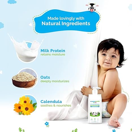 Mamaearth Milky Soft Body Lotion For Babies 400ml Mamaearth Yallatoys