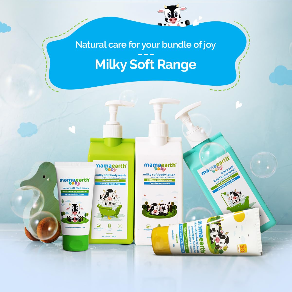 Mamaearth Milky Soft Body Lotion For Babies 400ml Mamaearth Yallatoys