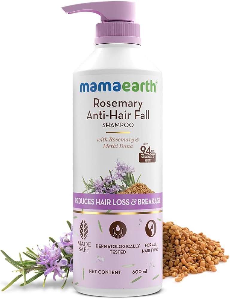 Mamaearth Rosemary Anti Hair fall Shampoo 250ml Regular Mamaearth Yallatoys