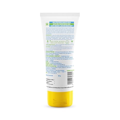 Mamaearth Mineral Sunscreen For Babies Spf30+ 80gm Mamaearth Yallatoys