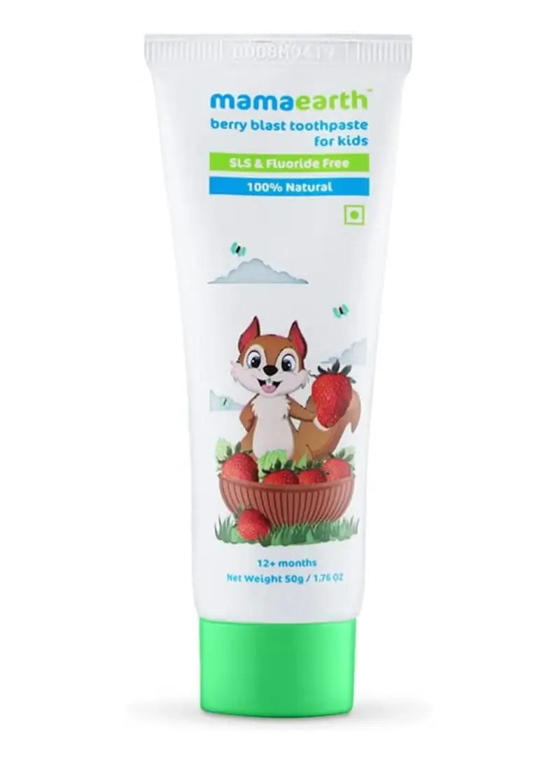 Mamaearth 100% Berry Blast Toothpaste 50gm Mamaearth