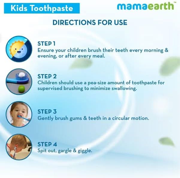 Mamaearth Awesome Orange Toothpaste 50gm Mamaearth Yallatoys