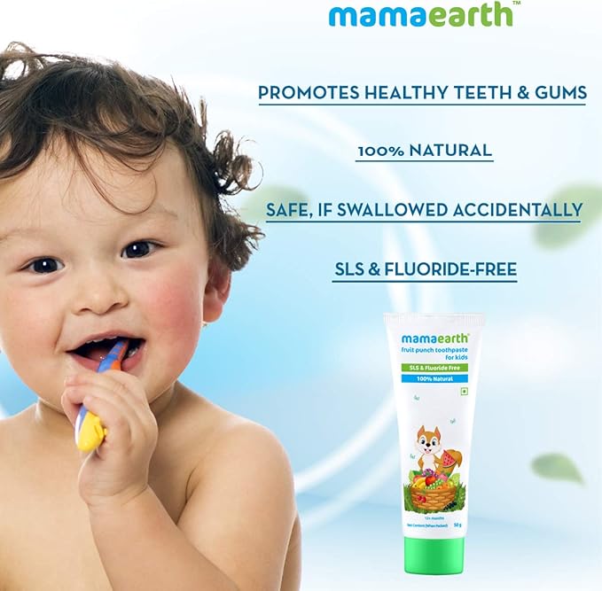 Mamaearth Fruit Punch Toothpaste 50gm Mamaearth Yallatoys