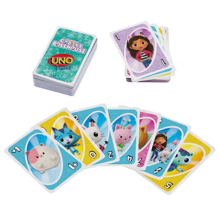 Mattel Games UNO Junior Gabby's Dollhouse Card Pack