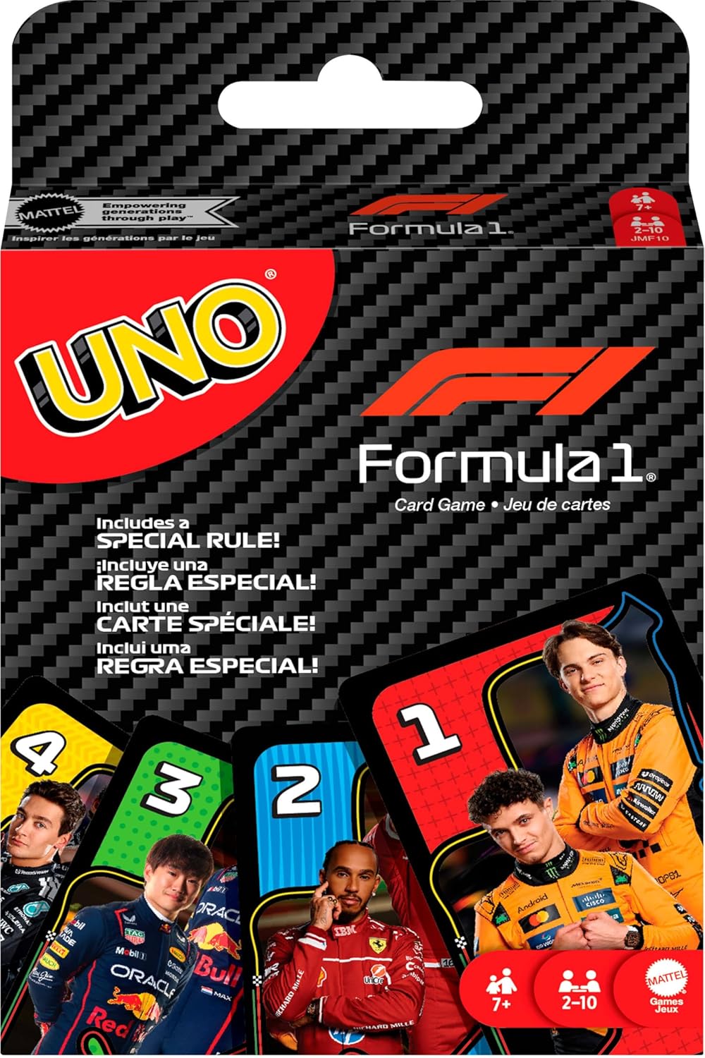 Mattel Games UNO F1 Card Game
