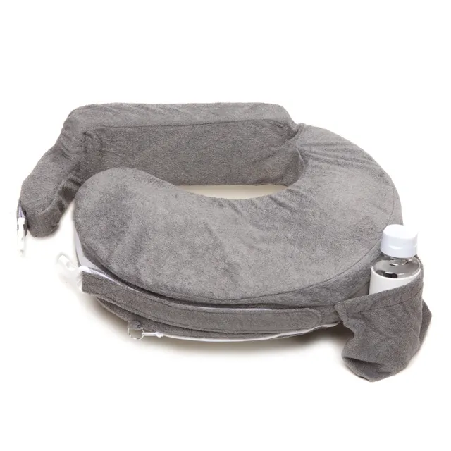 My Brest Friend Deluxe Nursing Pillow Evening Grey My Brest Friend Yallatoys