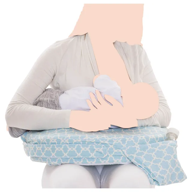 My Brest Friend Deluxe Pillow Flower Key Sky Blue My Brest Friend Yallatoys
