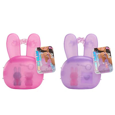Mini Glam Bunny Purse with Cosmetics Assorted