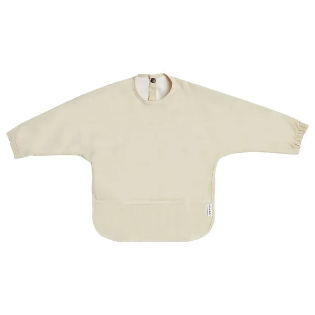 Milk It Baby Sleeved Bib Safari Beige