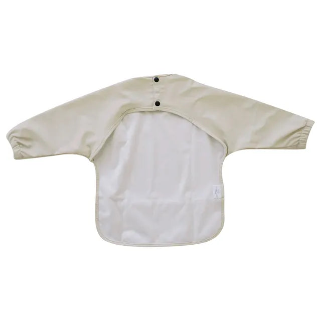 Milk It Baby Sleeved Bib Safari Beige
