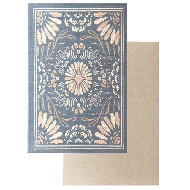 Milk It Baby Boho Azure And Modern Leaf Reversible