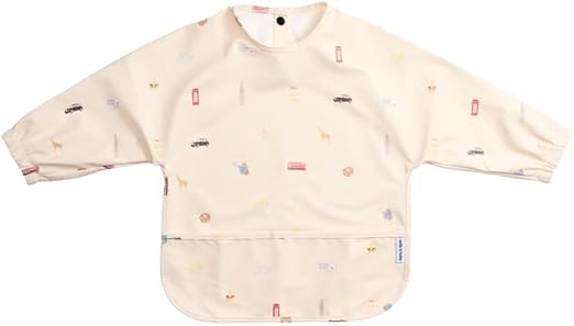 Milk It Baby Sleeved Bib London City Small