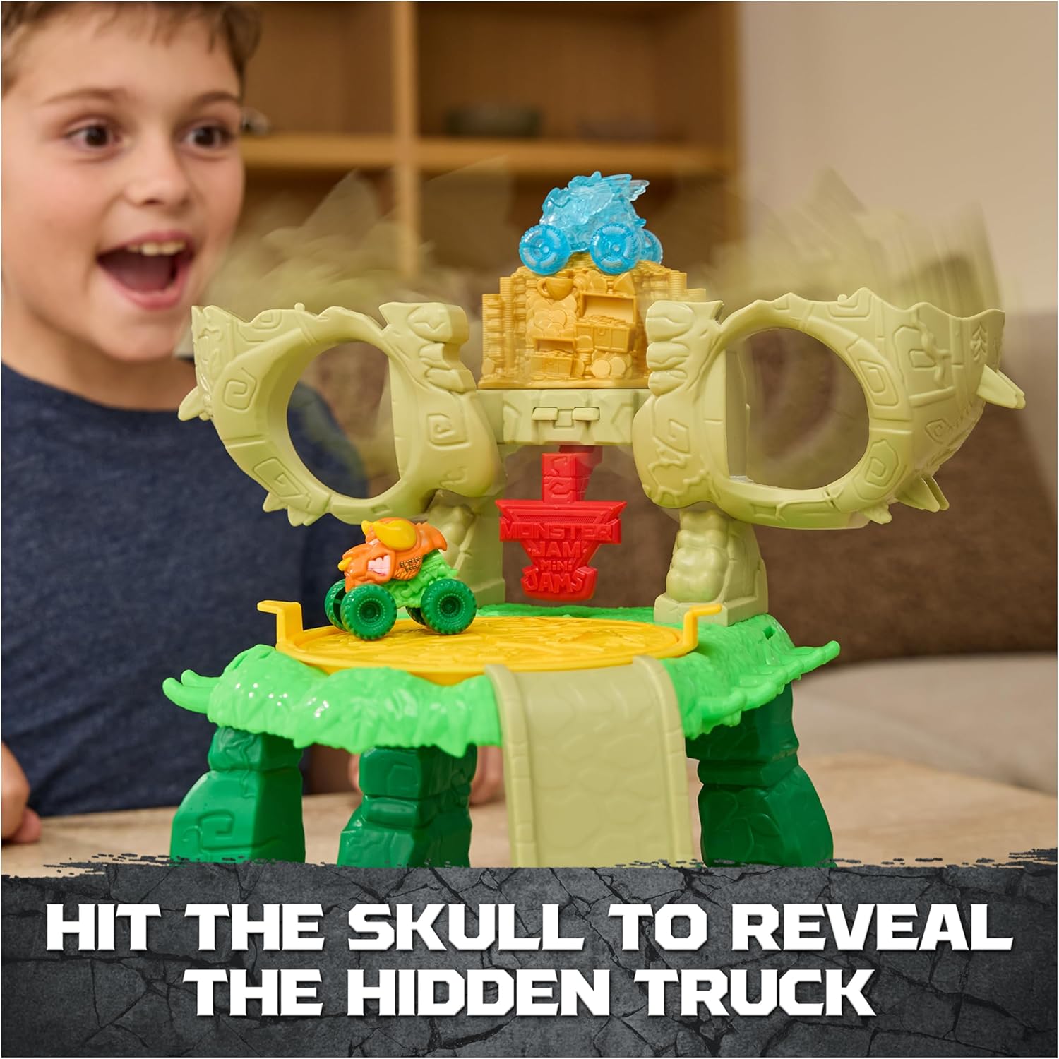 Monster Jam Mini Jams Jungle Playset Monster Jam Yallatoys