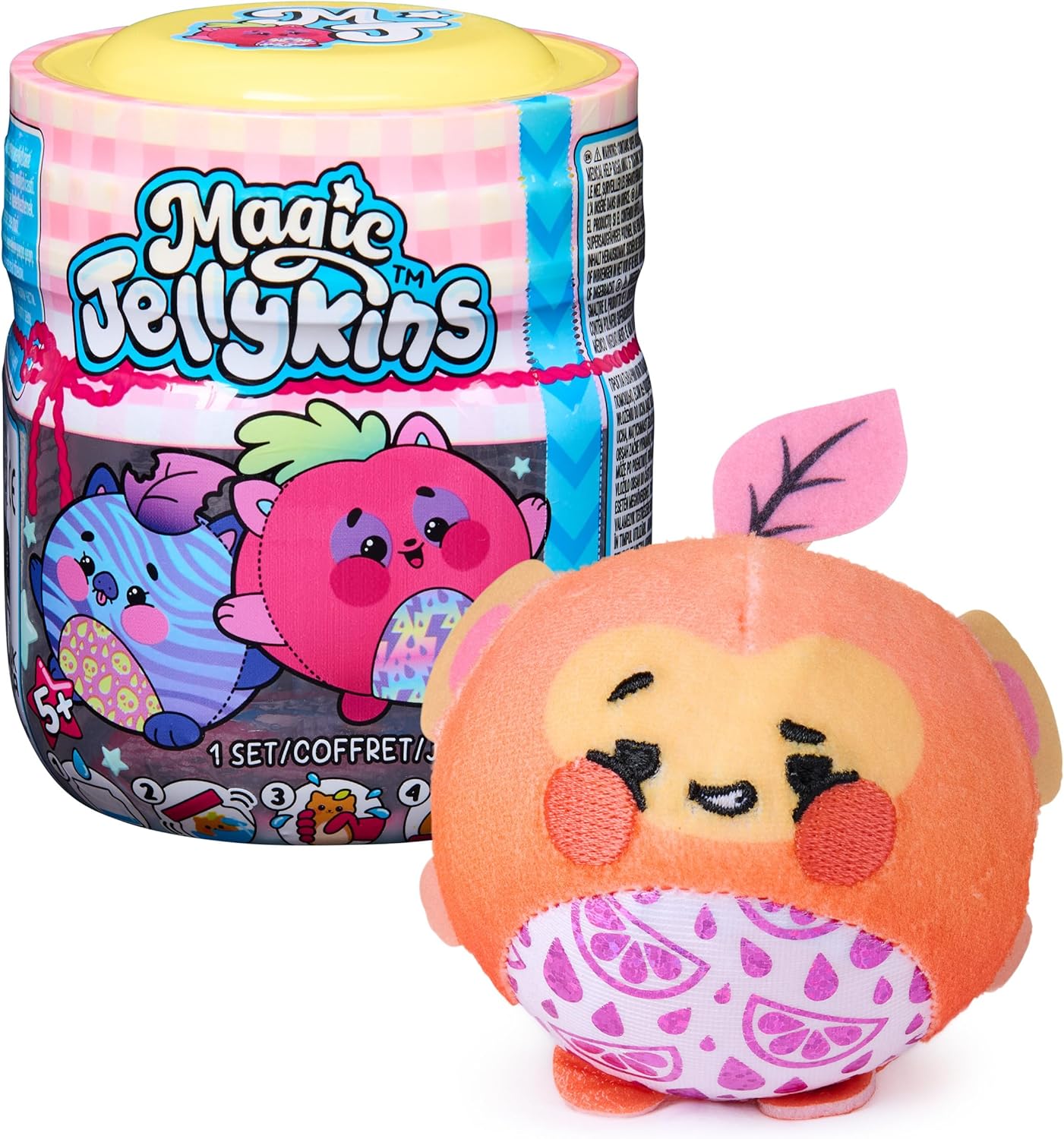 Magic Jellykins Surprise Plush Jar Magical Transforming Water Activated Mystery Box Magic Jellykins Yallatoys