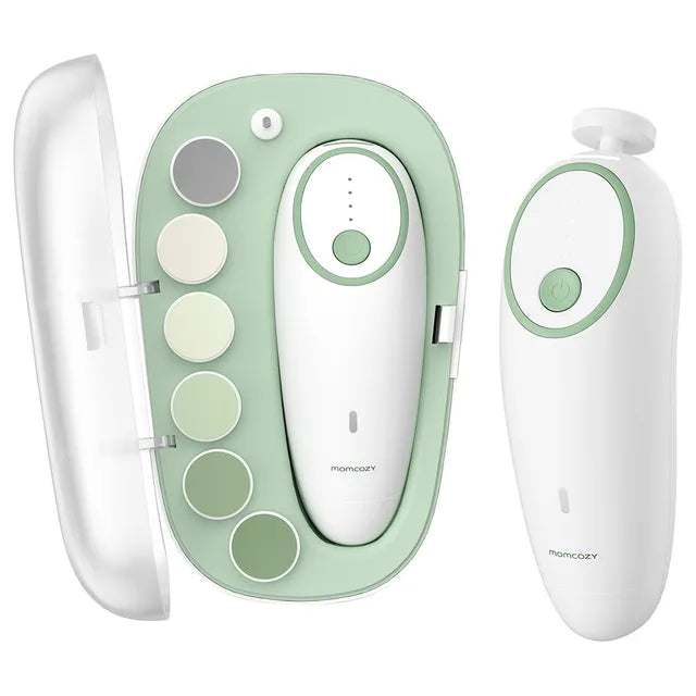 مقص أظافر كهربائي قابل لإعادة الشحن للأطفال من Momcozy