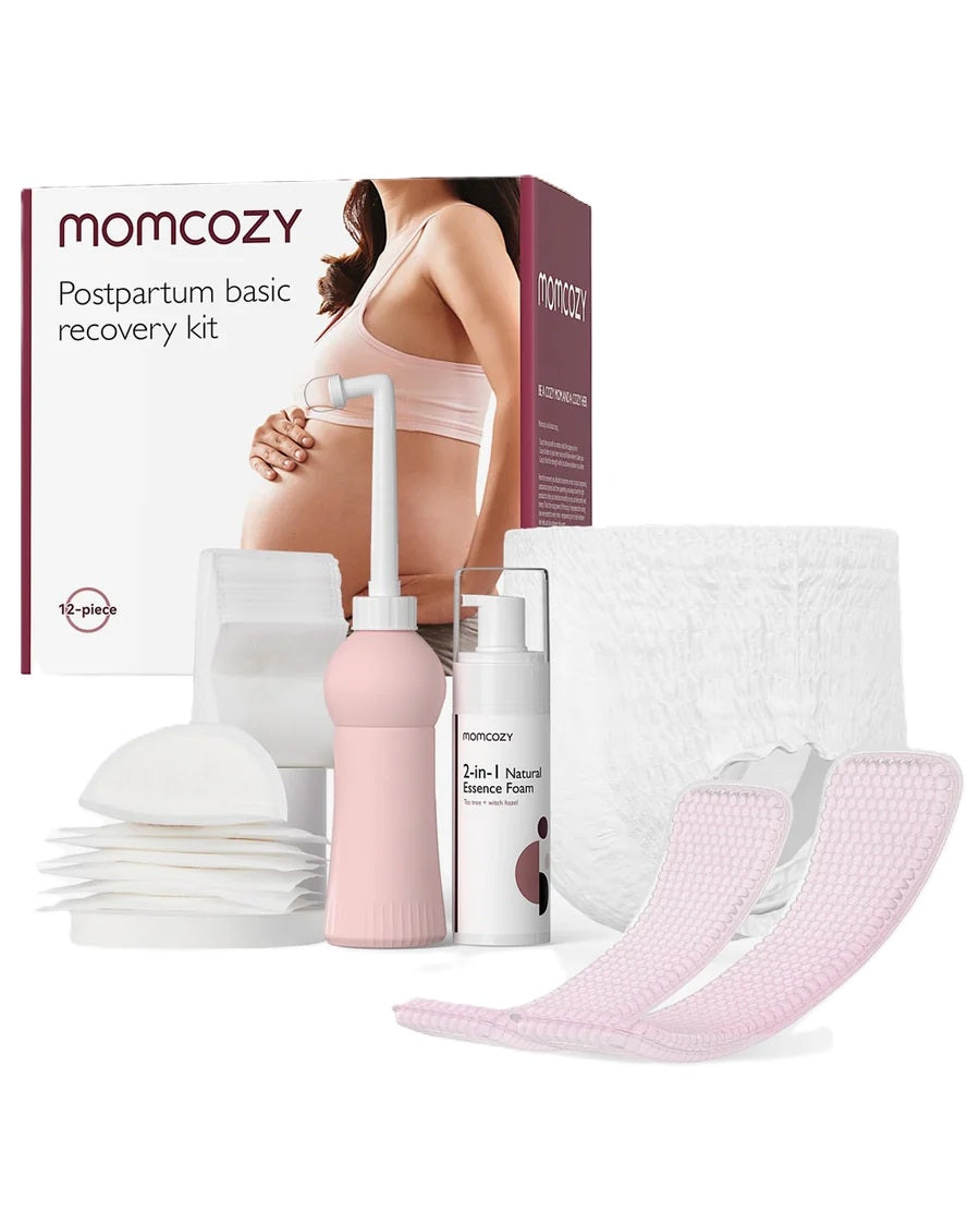 مجموعة أساسيات التعافي بعد الولادة من Momcozy - الأساسية