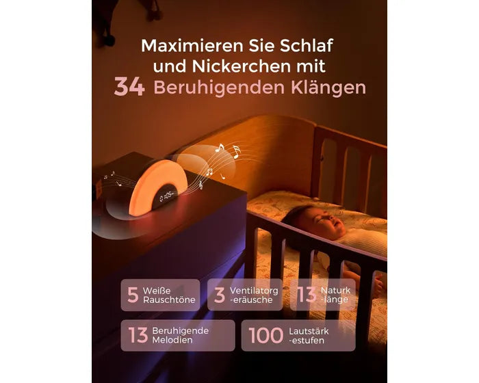 MomcozyDreamSync Smart Baby Sound Machine App Control