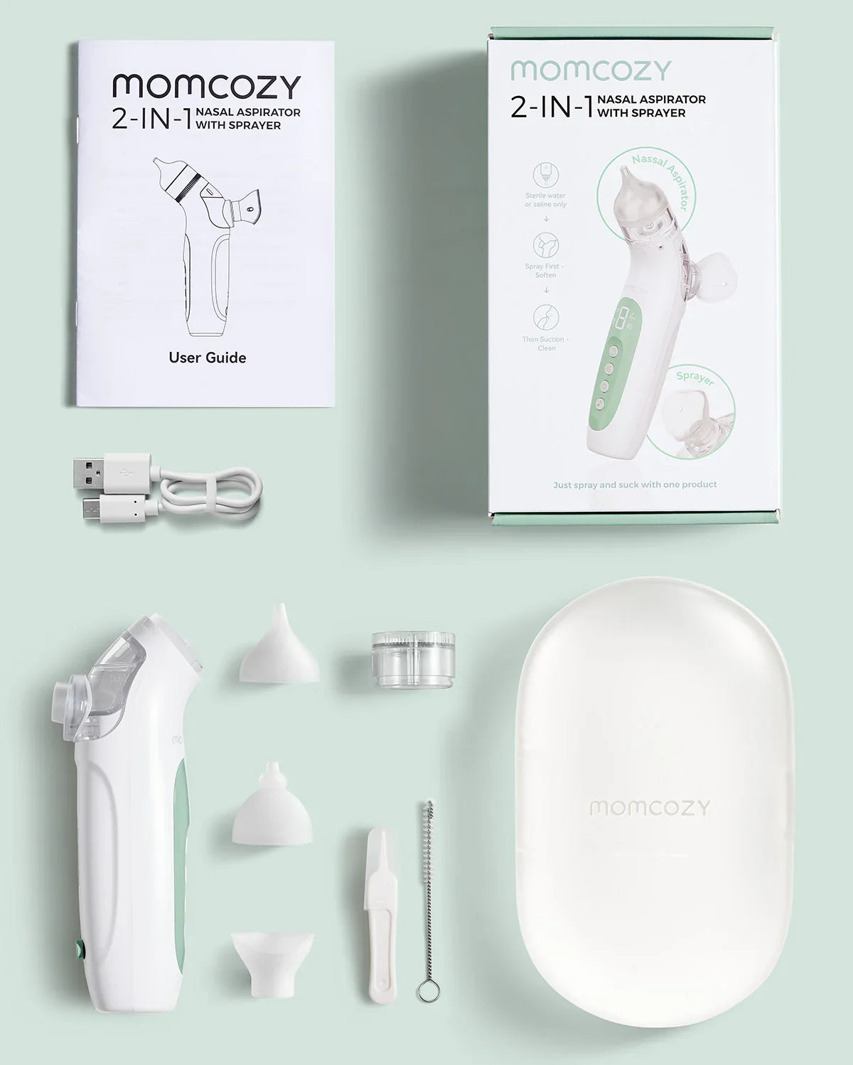 Momcozy 2-in 1 Nasal Aspirator BN007