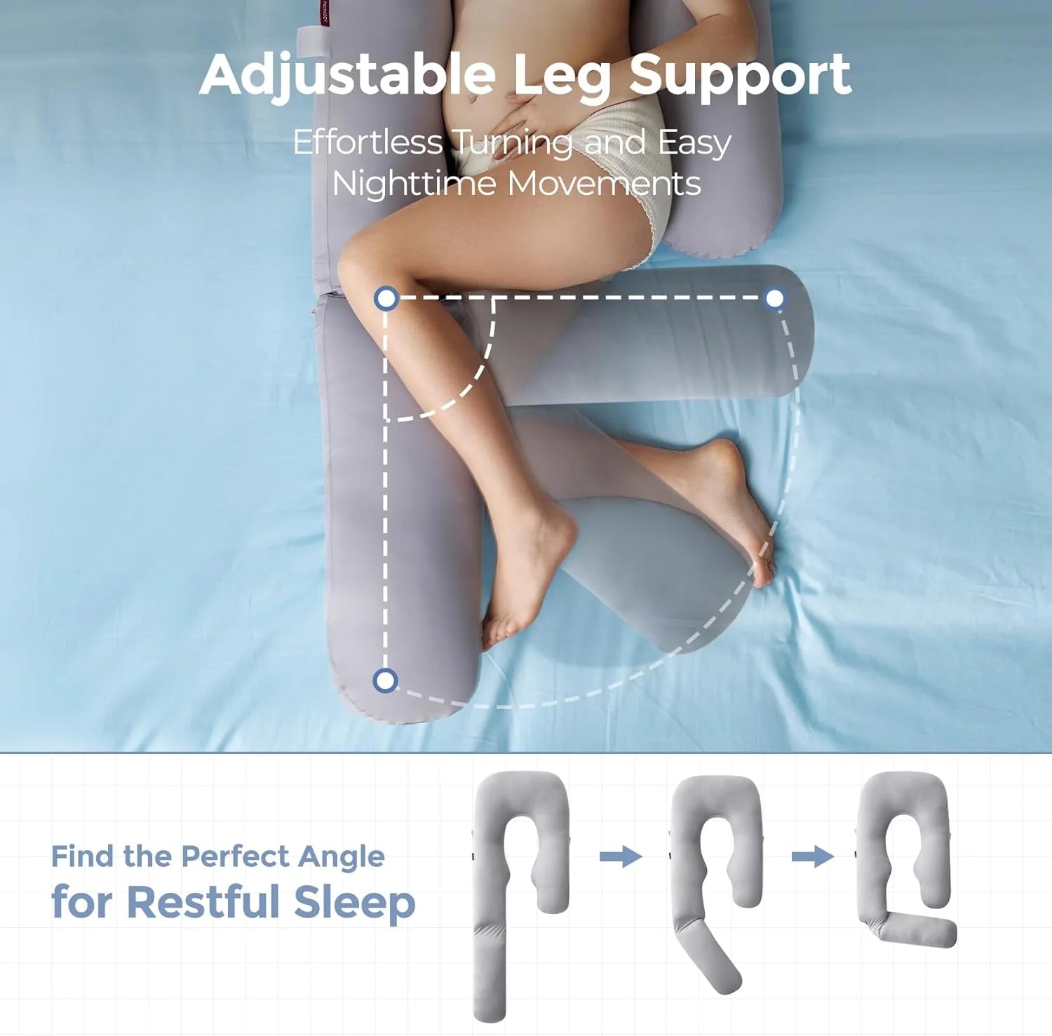 Momcozy Dreamling U Pro Pregnancy Pillow