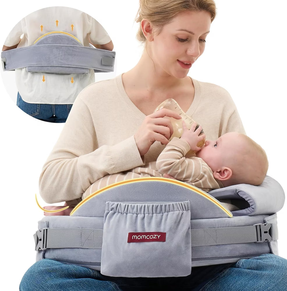 Momcozy CozyPro Nursing Pillow-Grey