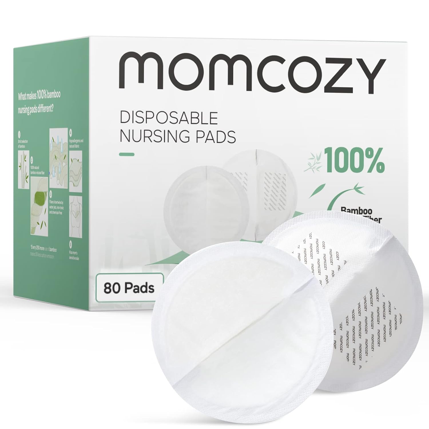 Momcozy Bamboo Fiber Disposable Nursing Pads Momcozy Yallatoys