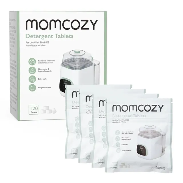 Momcozy Washing Block for Momcozy KleanPal Pro Baby Bottle Washer 120 Tablets Momcozy Yallatoys