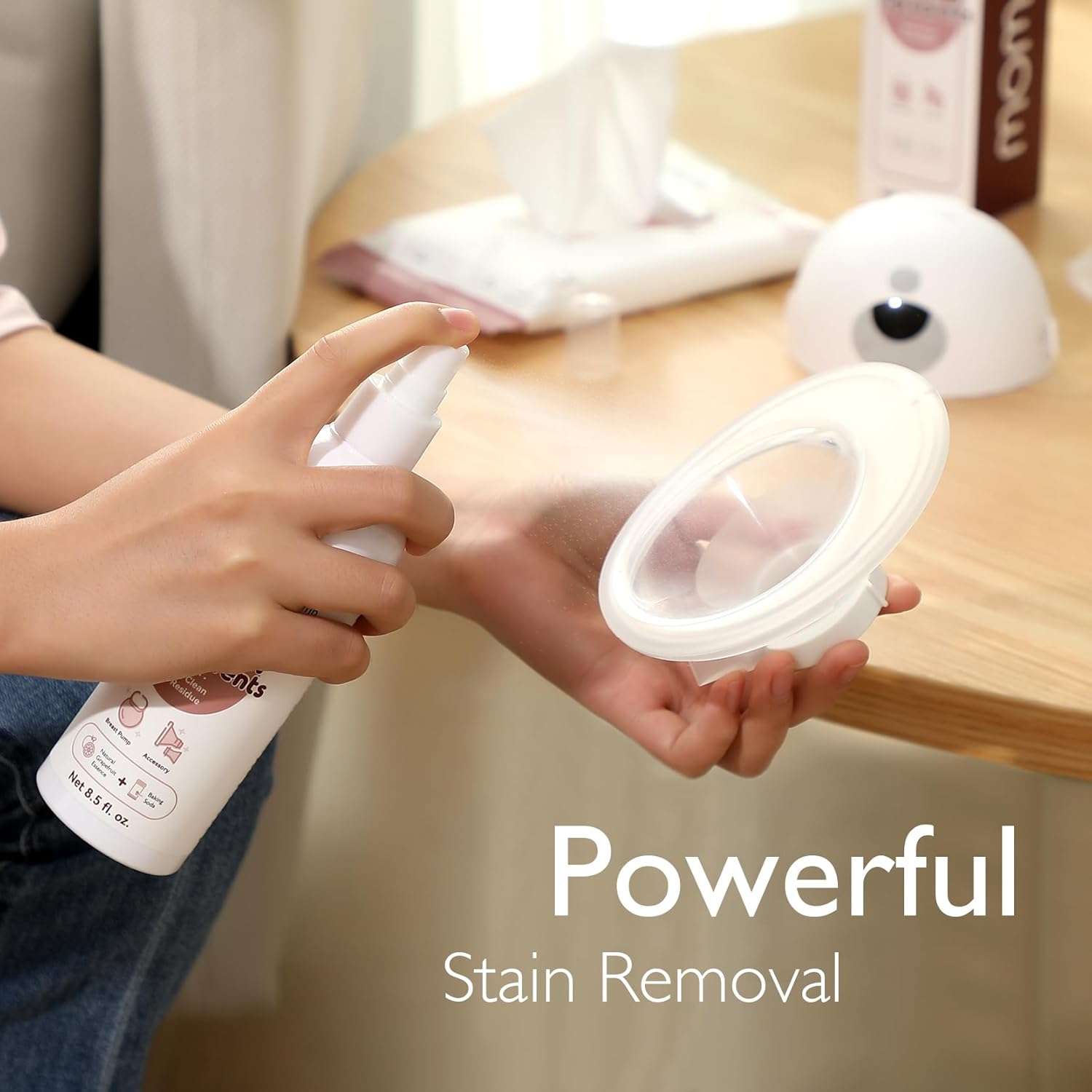 Momcozy Portable Breast Pump Cleaner Spray