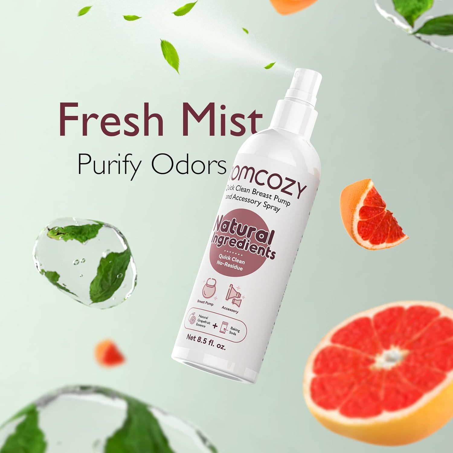 Momcozy Portable Breast Pump Cleaner Spray Momcozy Yallatoys
