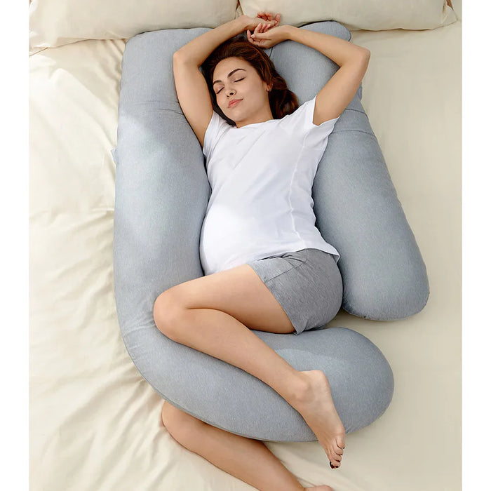 Momcozy U Shaped Cooling Fabric Pregnancy Pillow Momcozy Yallatoys