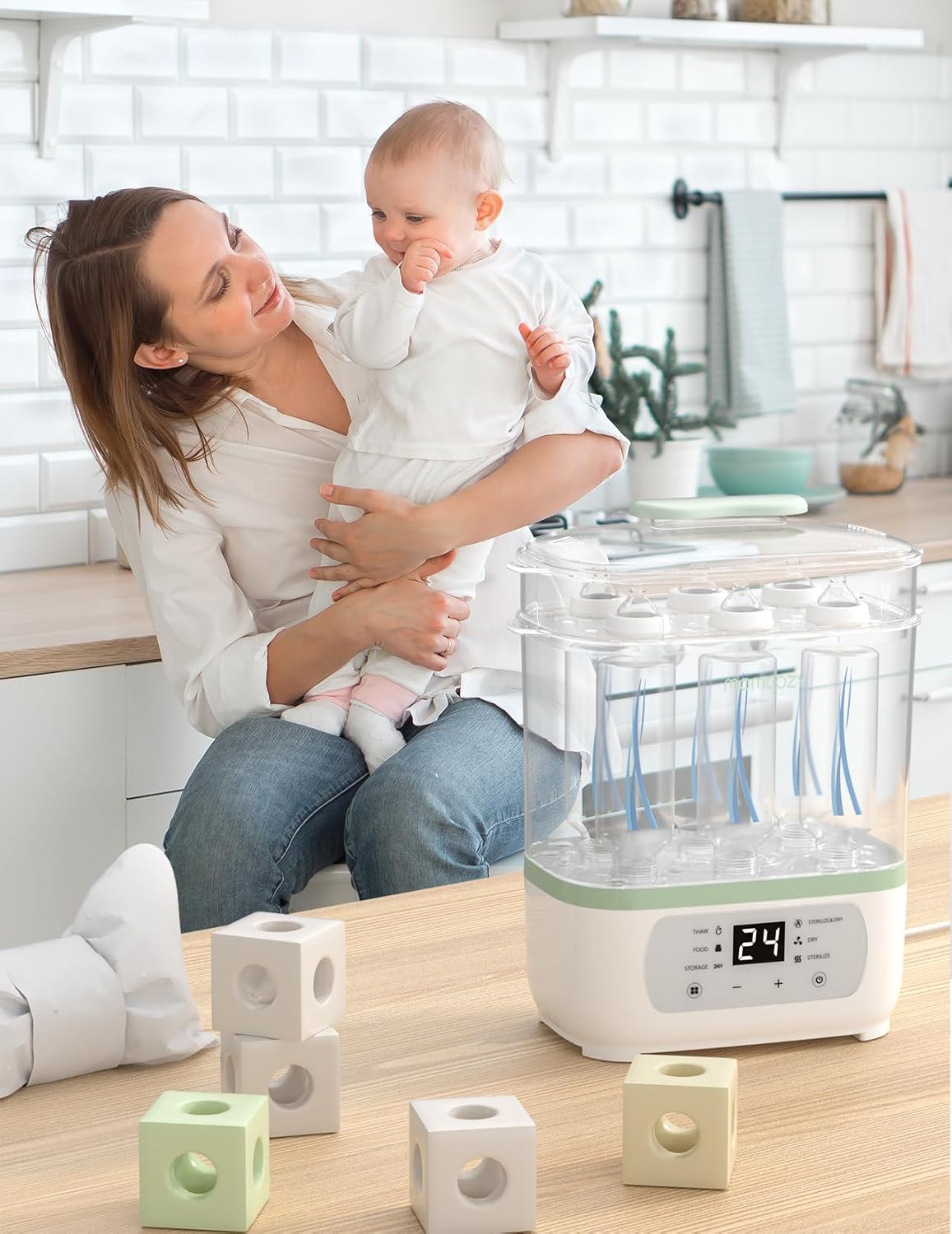 Momcozy Bottle 8 in 1 Sterilizer and Dryer Momcozy Yallatoys