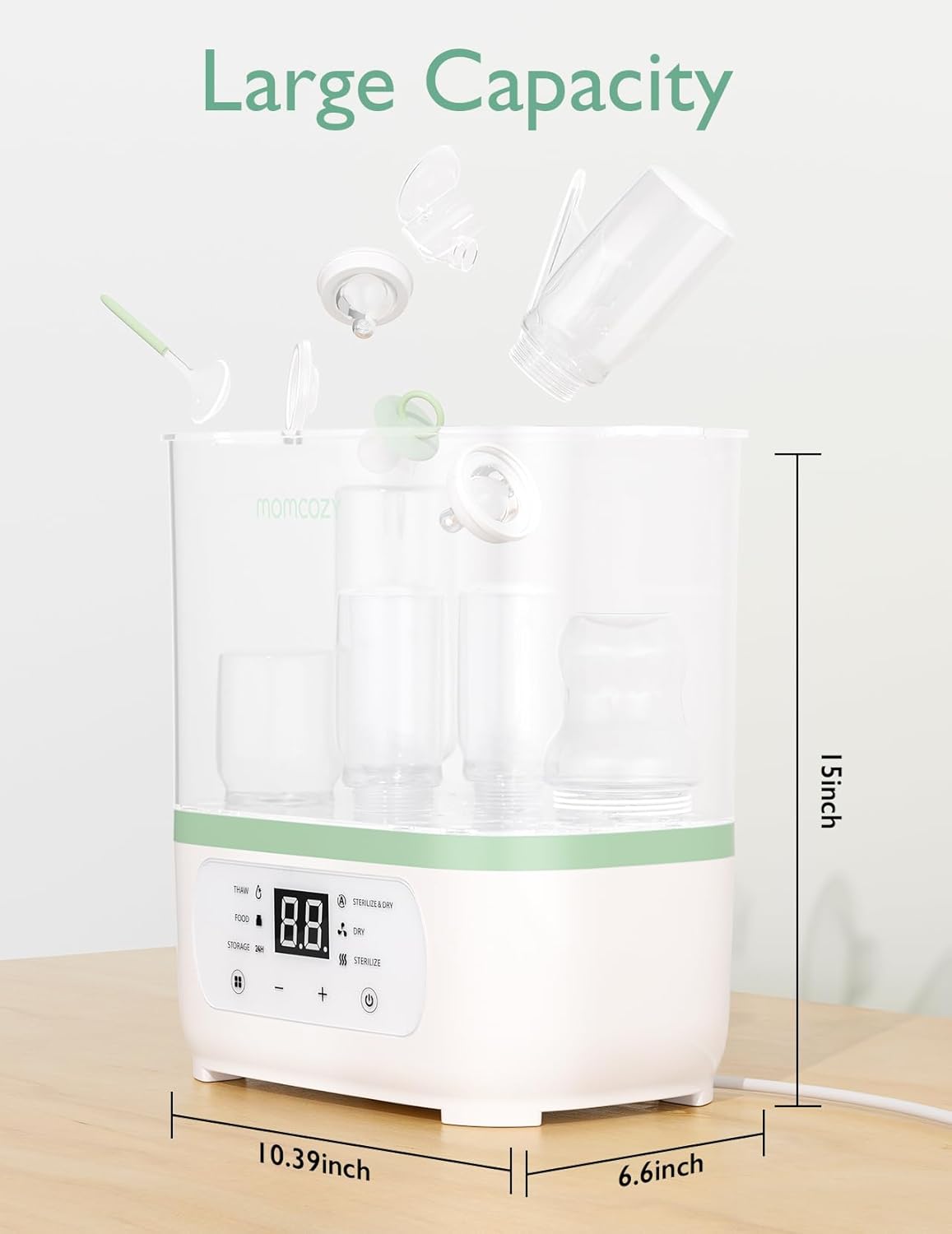 Momcozy Bottle 8 in 1 Sterilizer and Dryer Momcozy Yallatoys