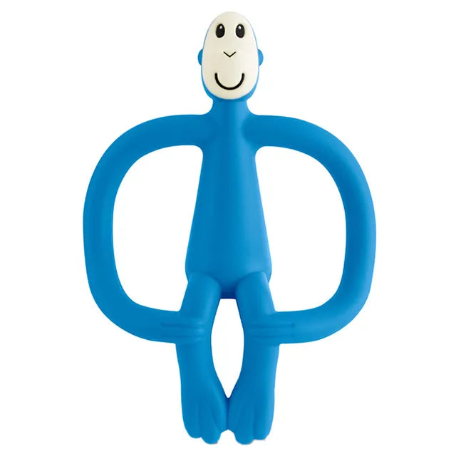 Matchstick Monkey Teething Toy Blue Matchstick Monkey Yallatoys