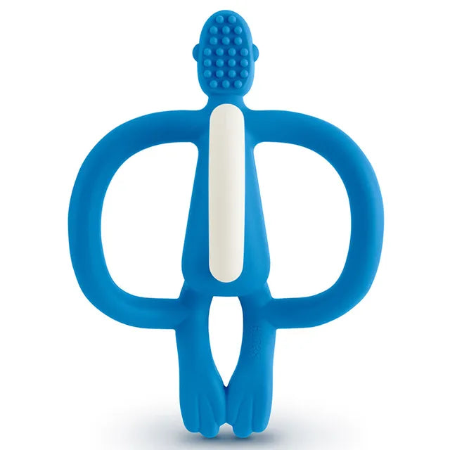 Matchstick Monkey Teething Toy Blue Matchstick Monkey Yallatoys