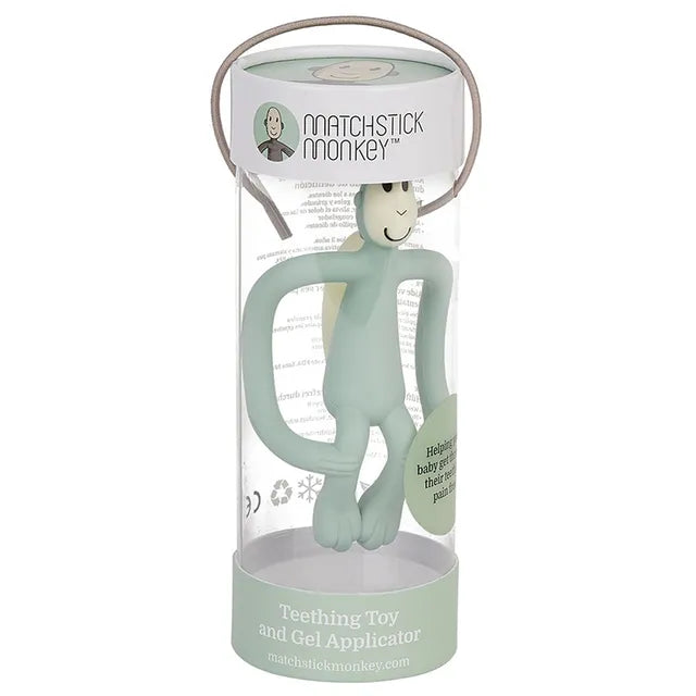 Matchstick Monkey Teething Toy Mint Green Matchstick Monkey Yallatoys