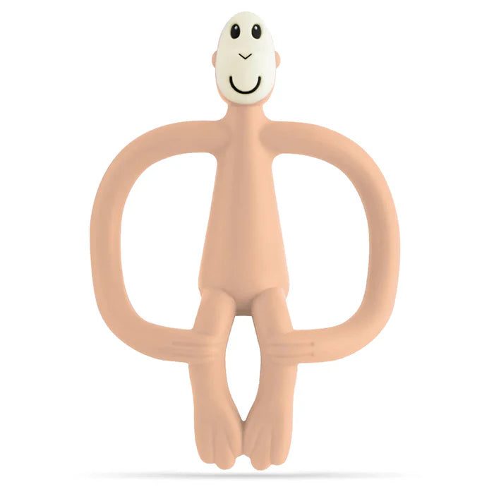 Matchstick Monkey Teething Toy Peach Matchstick Monkey Yallatoys