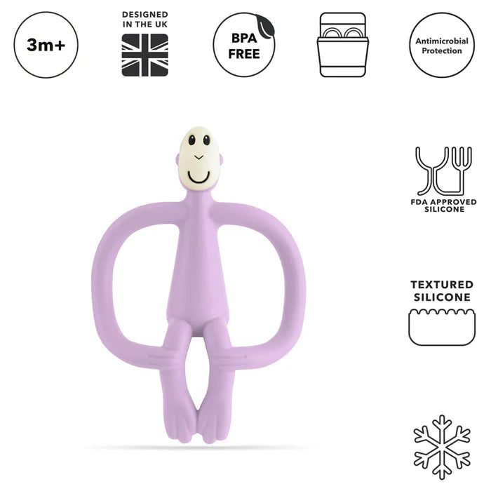 Matchstick Monkey Teething Toy Lilac Matchstick Monkey Yallatoys