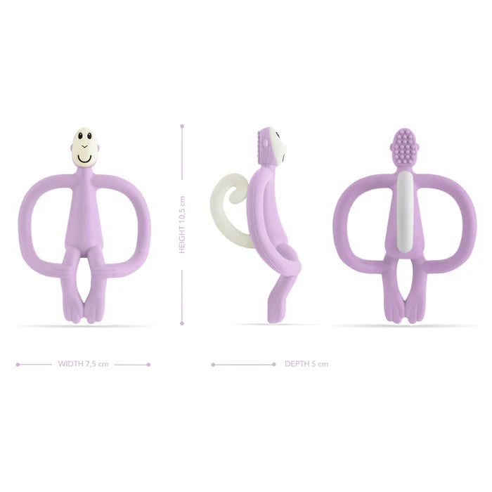 Matchstick Monkey Teething Toy Lilac Matchstick Monkey Yallatoys
