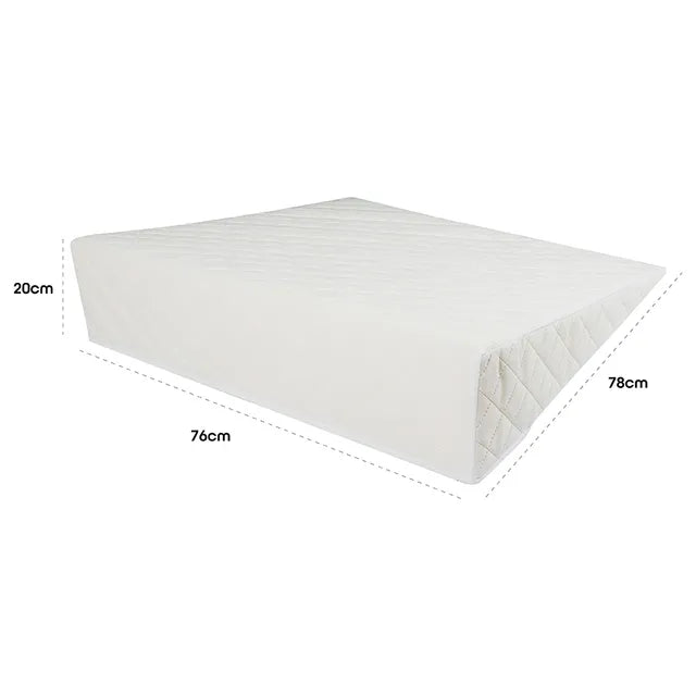 Moon Wedge Pillow For Gerd Acid Reflux (White) Moon Yallatoys