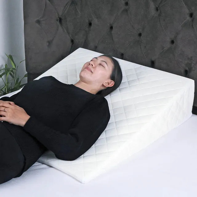 Moon Wedge Pillow For Gerd Acid Reflux (White) Moon Yallatoys