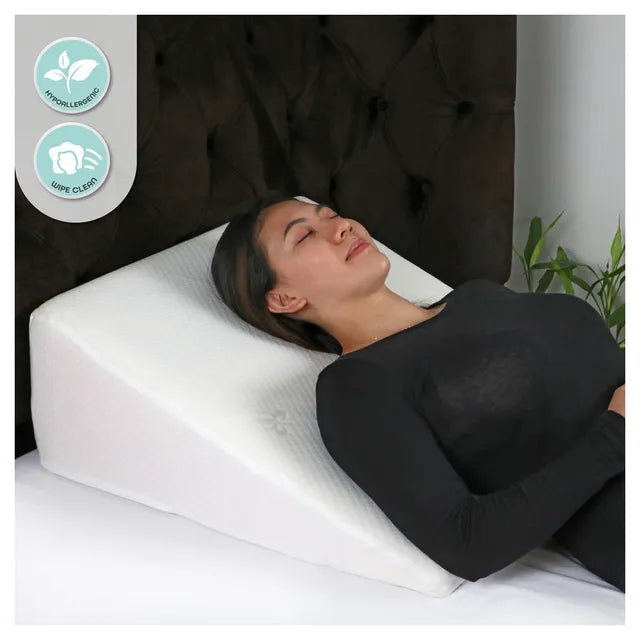 Moon Wedge Pillow with Memory Foam For Acid Reflux Moon Yallatoys