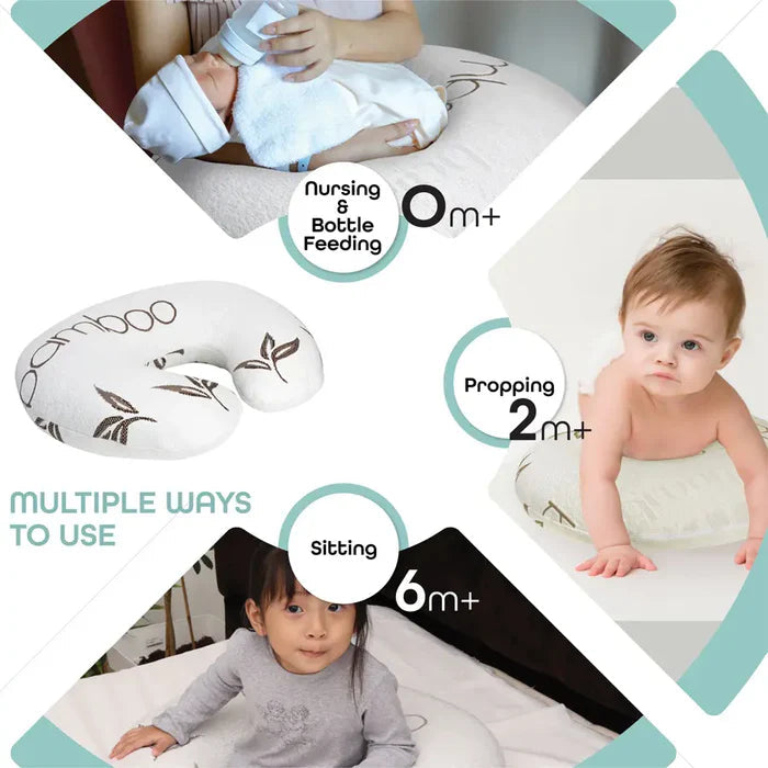 Moon Moon Feeding Pillow With Bamboo Rayon Moon Yallatoys